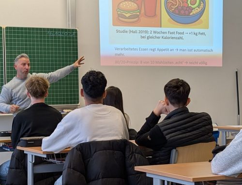 Du bist, was du isst – Projektwoche „Gesundheit und Nachhaltigkeit“ in der 9M