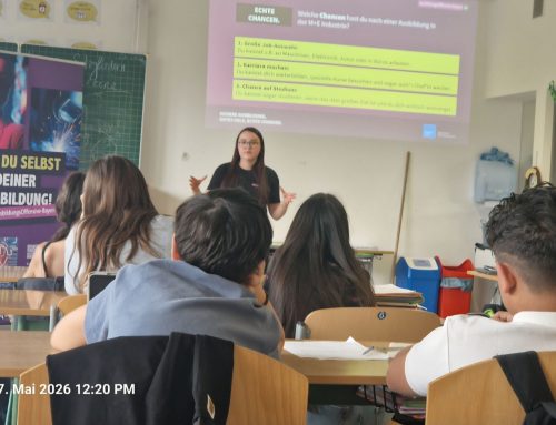 Ausbildung hautnah – Besuch der Ausbildungsscouts in der Klasse 7c